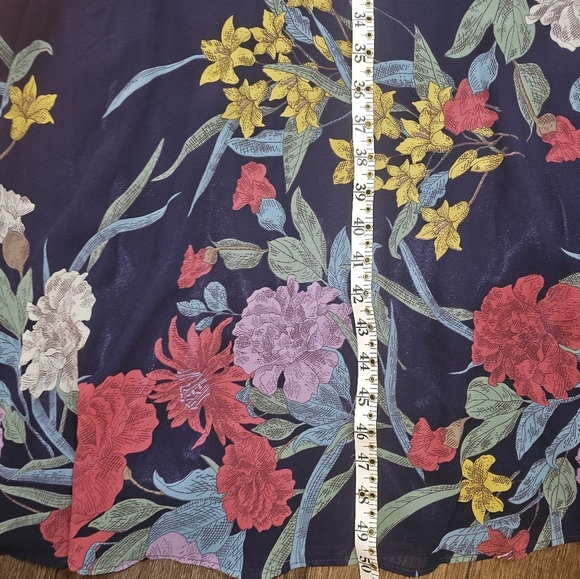 Lulus Exclusive Dress 6 A Dream Realized Blue Floral Print Maxi Wedding Party - Picture 14 of 16